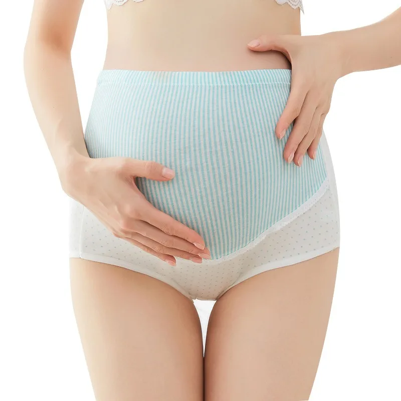 

High waist Maternity Underwear Belly Support Maternity Cotton Panties Skin Friendly Thin Pregnancy Briefs For Pregnant Women