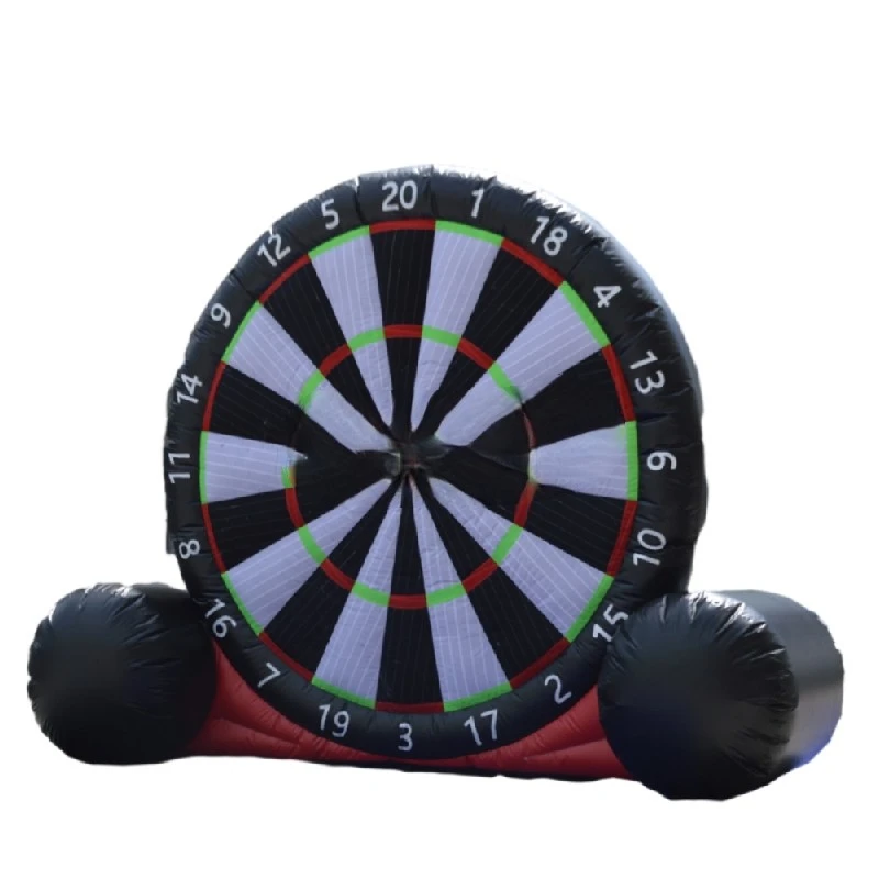 Board Inflatable Pvc Inflatable Soccer 5mh/16.4ft Darts  Football Darts Board Games with 6 Footballs for Sports Games Party image 6