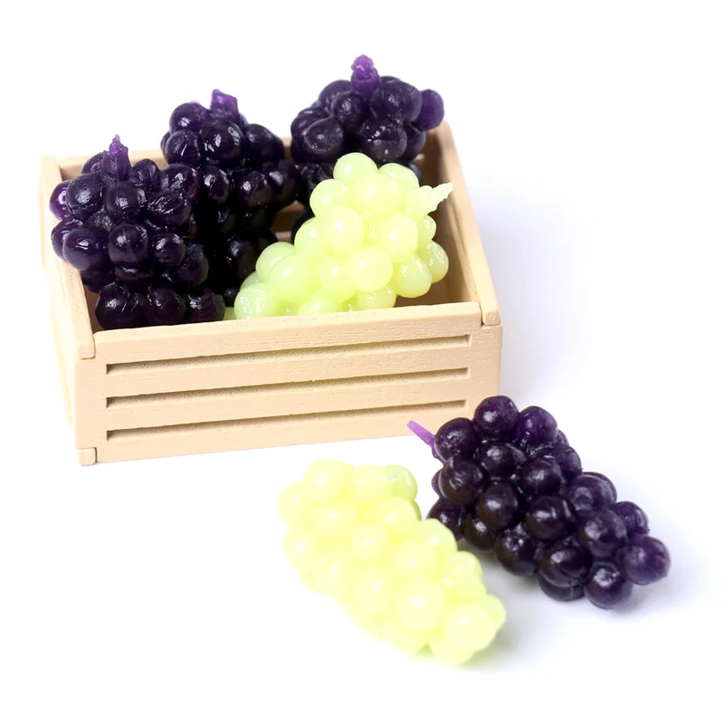 1:12 мини корзина для кукольного домика, деревянная рамка для фруктов, коробка для хранения, рамка для хранения, корзина, игрушечные аксессуары, модель, миниатюрный Декор сцены