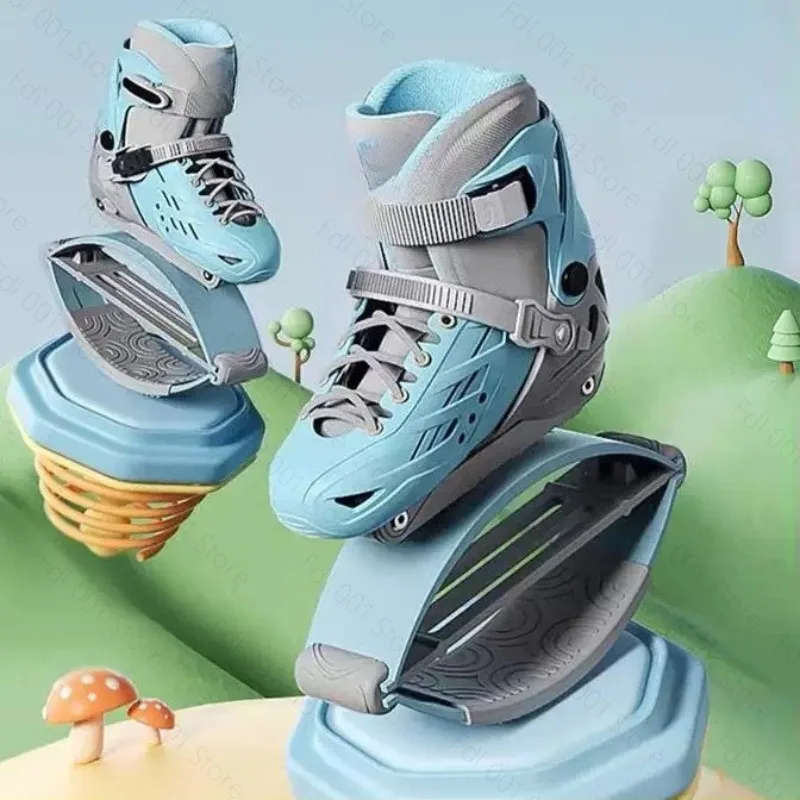 Kangaroo Jumping Shoes for Kids & Adults - Stretch Fitness Bouncing Shoes for Girls & Boys