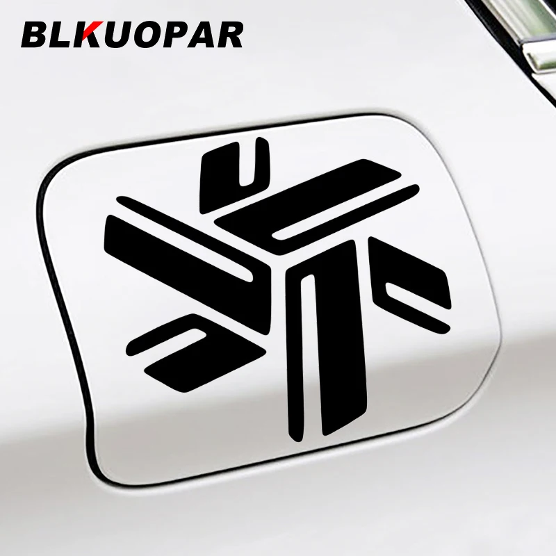 BLKUOPAR Northstar California Ski Resort Logo icono silueta gráficos personalidad coche pegatinas maletero casco parachoques decoración