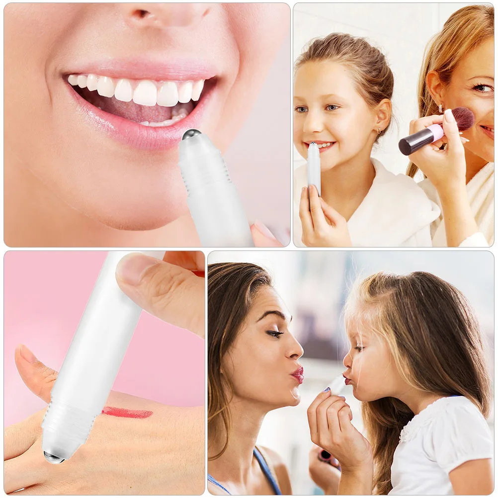 

10Pcs Empty Roll on Bottles Portable Multi Functional Perfume Bottle Roller Bottles Compact Convenient Travel