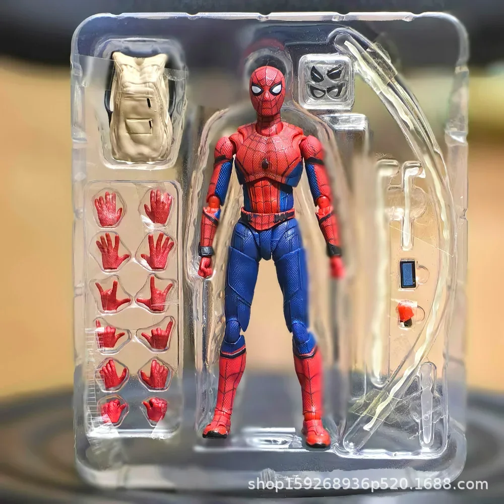 15 CM SHF Homem Aranha Homecoming The Spiderman PVC Action Figure Modelo Colecionável Brinquedo Presente