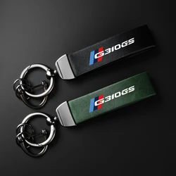 High-Grade leather Motorcycle Keychain Holder Keyring For BMW G310GS G310 GS G 310GS 2015-2022 G310GS Accessories