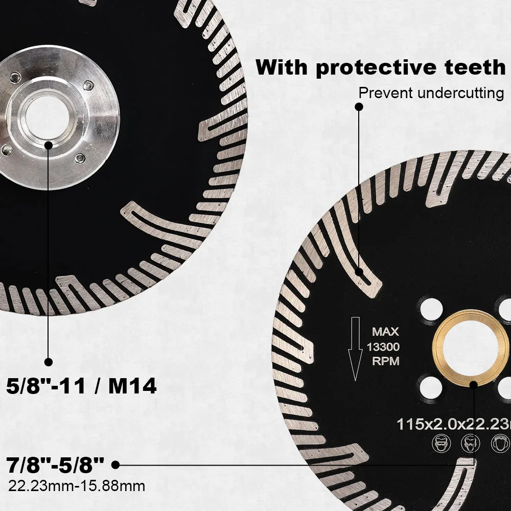 6 inch 150mm Diamond Saw Blade For Cutting Granite Diamond Wheels Circular Saw 150mm Turbo Rim Saw Cutting Disc Electric Tool