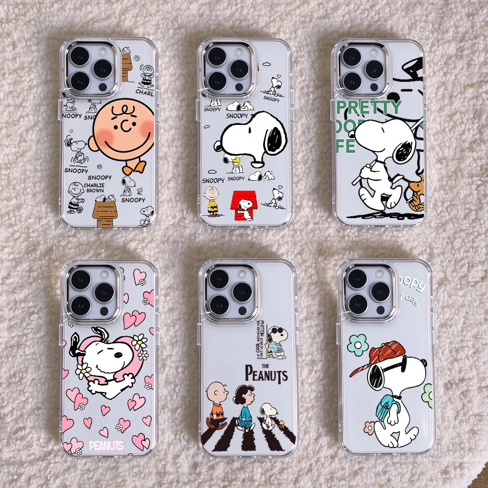 NEW S-Snoopy Cute Design Phone Case for Samsung Galaxy A57 A56 A36 A26 A55 A35 A16 A54 A34 A25 A24 A15 A14 AA73 A53 A33 5G
