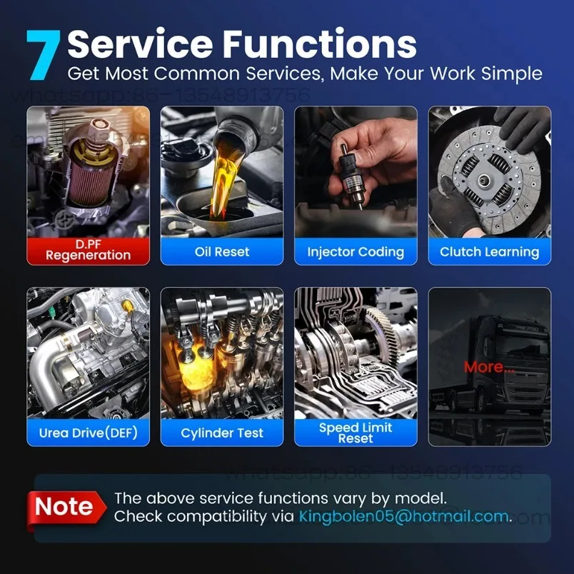 Heavy truck fault diagnosis instrument CRP129 HD V2.0 full vehicle scanning tool in stock