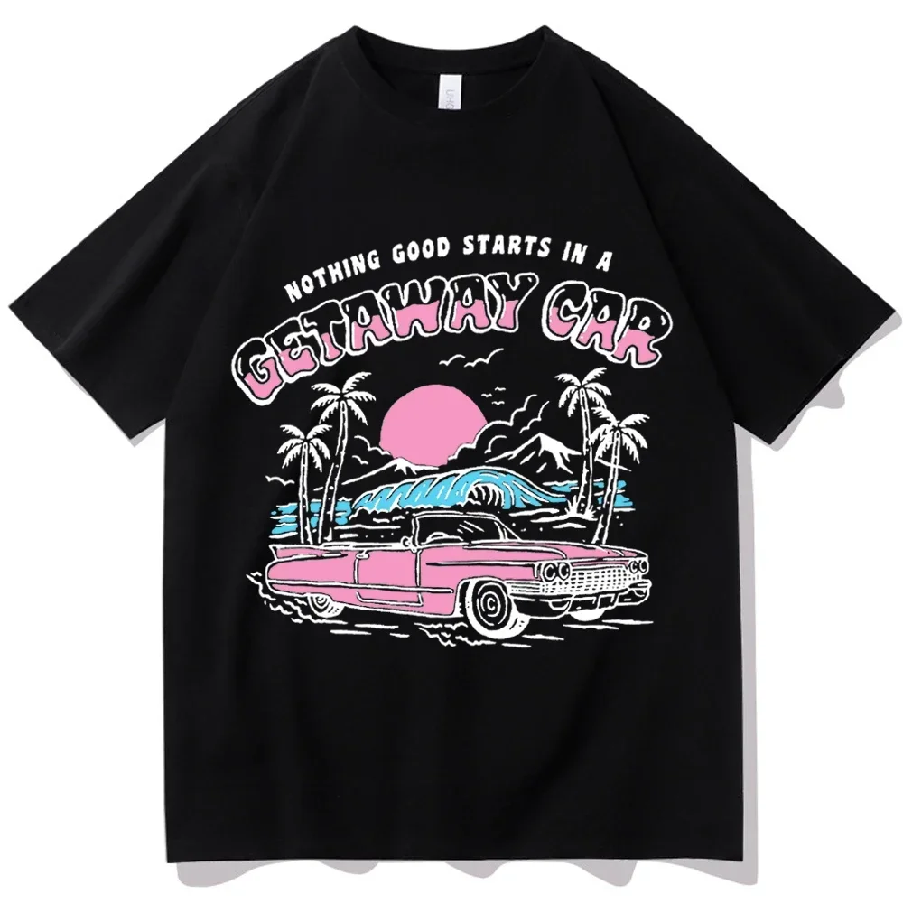 2026 Summer Taylor Getaway Car T-Shirt Taylor Reputation Album Shirt Taylor Merch Gift Swifties Fashion Short Sleeve Clothing