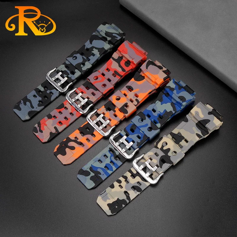 For Casio G-shock GW-9400 GW-9300 GW-9200 Men's Silicone Rubber Resin Sports Watch Belt Strap Men's Waterproof Watchband 16mm