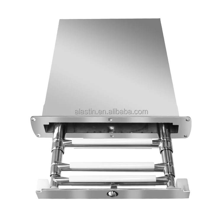 316 Stainless Steel Marine Hardware With 3 Step Boat Box Ladders High Quality