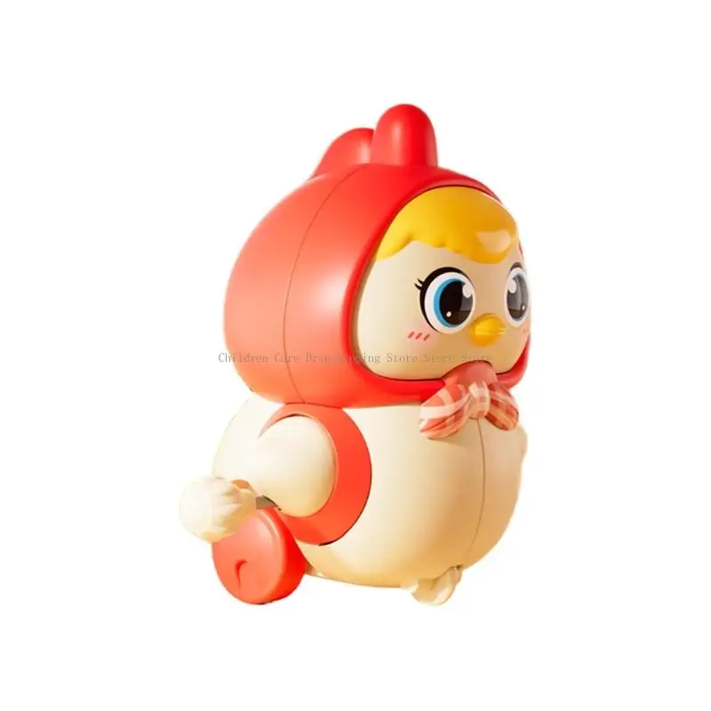 

Windup Hen Spring Mechanical Toy for Toddler Early Learning Fine Motor Skill Development Clockwork Animal Figure Toy