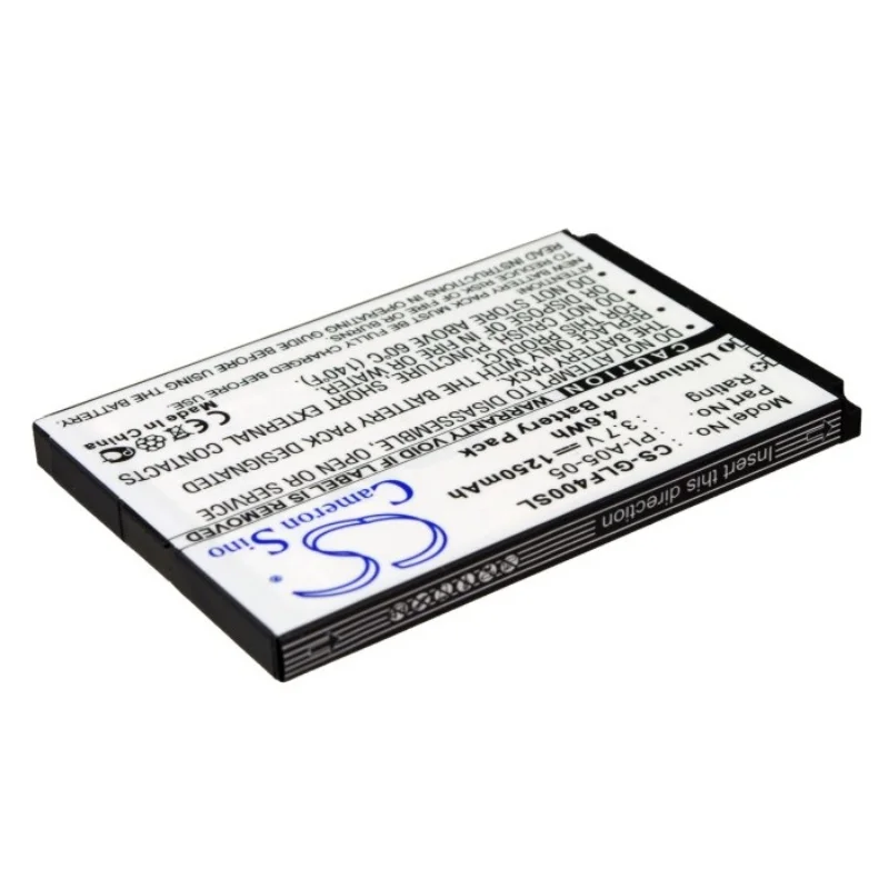 Li-ion GPS, Navigator Battery for Golf Buddy, 3.7V, 1250mAh, Compatible Models: Buddy World, DSC-GB400, World Color