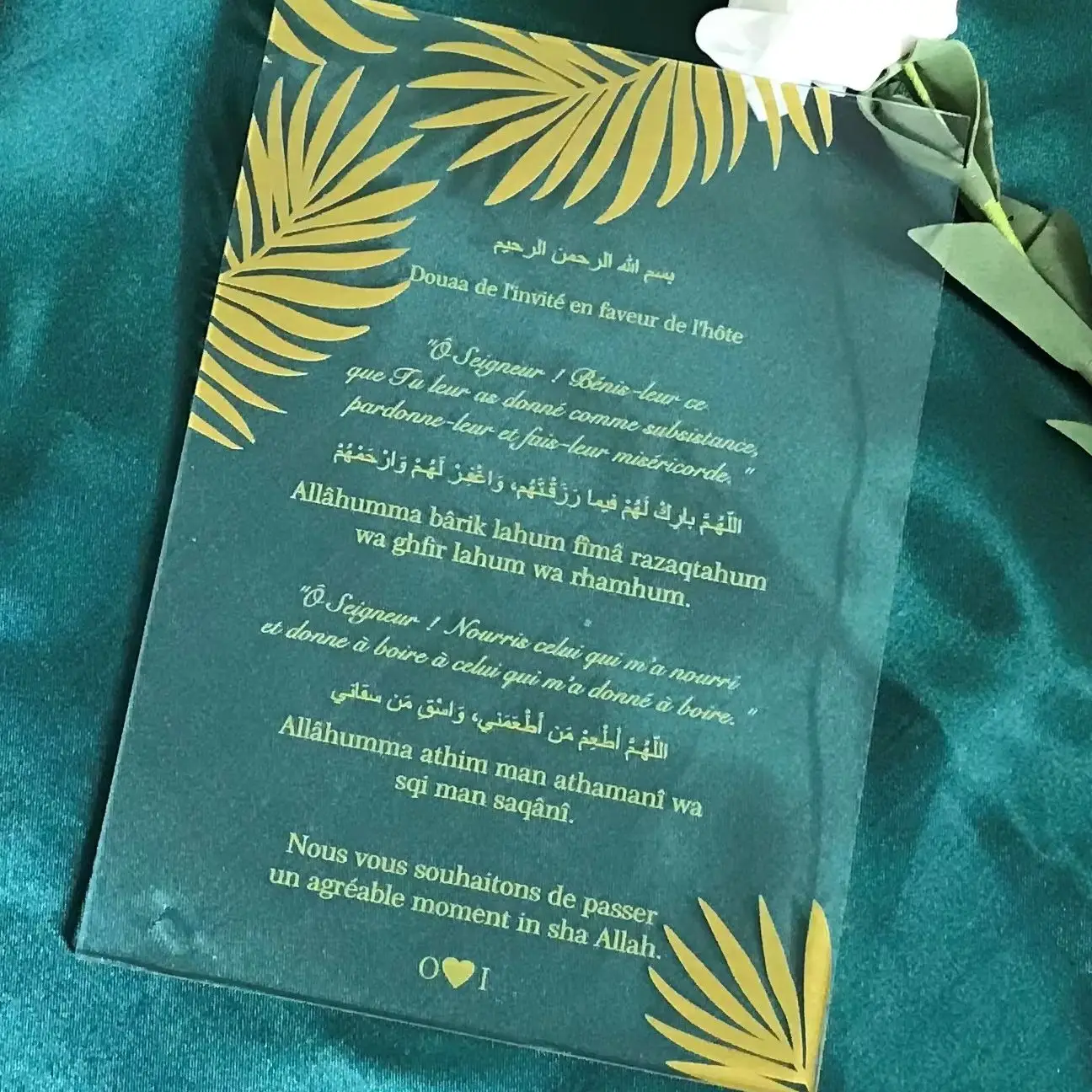 

10pcs Custom Acrylic Wedding Invitation,Arabic Language Transparent Birthday Invite Cards for Party Favor Gift Decoration