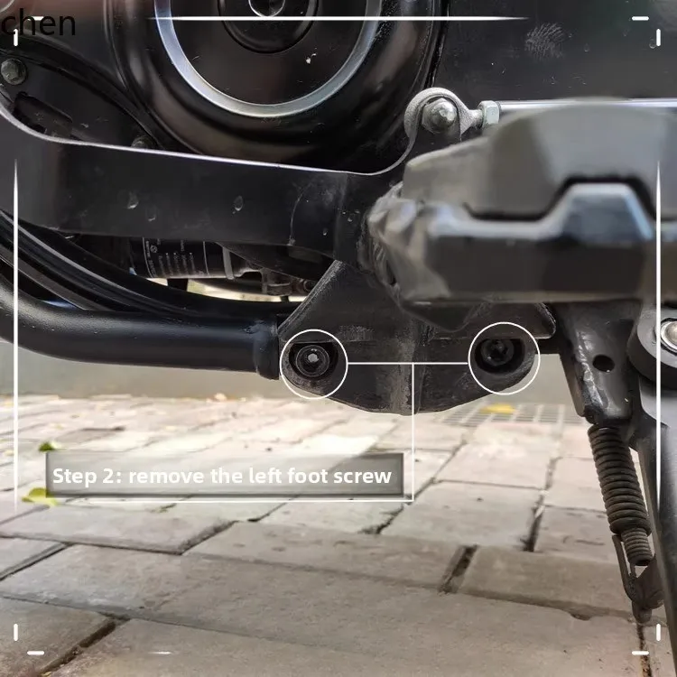 

ZML Motorcycle Bumper GV300S 32mm Pipe Diameter Thickened Modification Parts No Disassembly Required Exhaust New Product