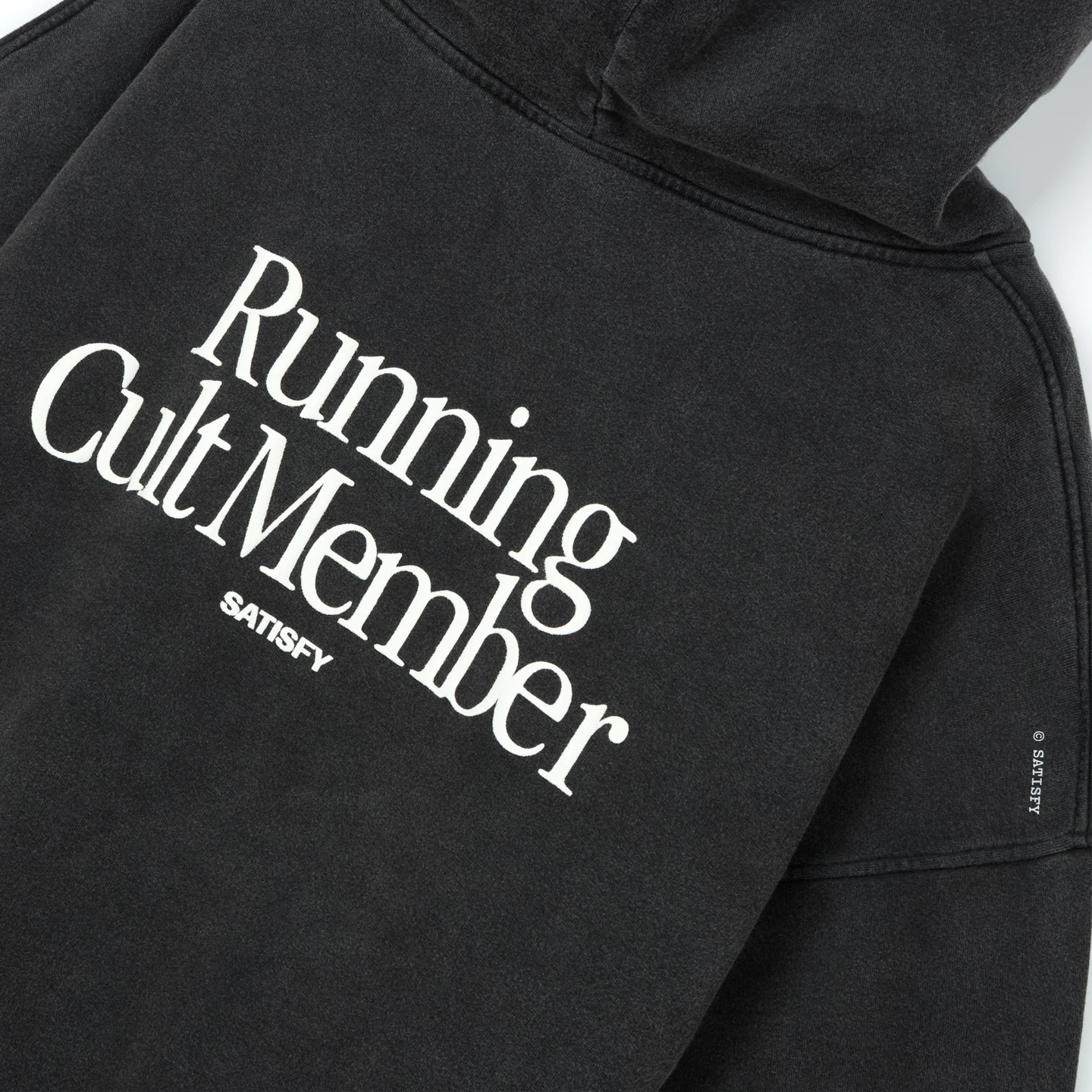 Satisfy SoftCell Men's Hoodie Running Cult Member Print Vintage