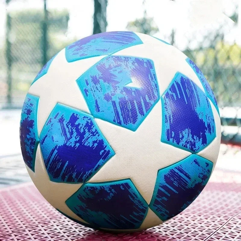 High Quality Soccer Balls Official Size 5 PU Material Seamless Goal Team Outdoor Match Game Football Training Ballon De Foot