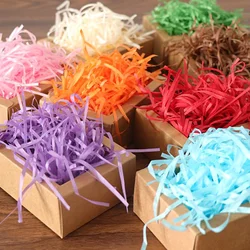 500g/1kg Raffia Multicolour Shredded Paper Shredded Paper Confetti DIY Gift Box Filling Party Wedding Festive Decoration