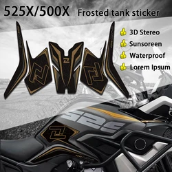 For KOVE MK 525X 500X 3M Motorcycle Tank Pad Protector Frosted Sticker Decals Accessories
