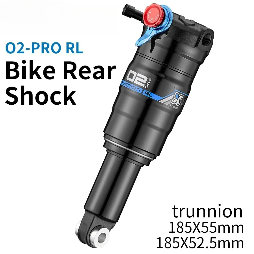 

Bike Rear Shocks 185/225mm Aluminum Air rear shock Trunnion Downhill MTB Mountain Bicycle Rear Shock Absorber