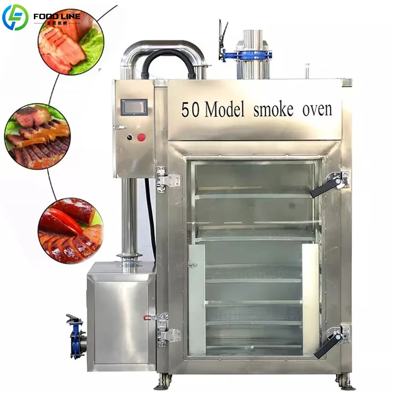 

Customized Industrial Electric Smoke Oven Heavy Duty Vertical Meat Smoking Machine for Sausage Bacon Ham Baking
