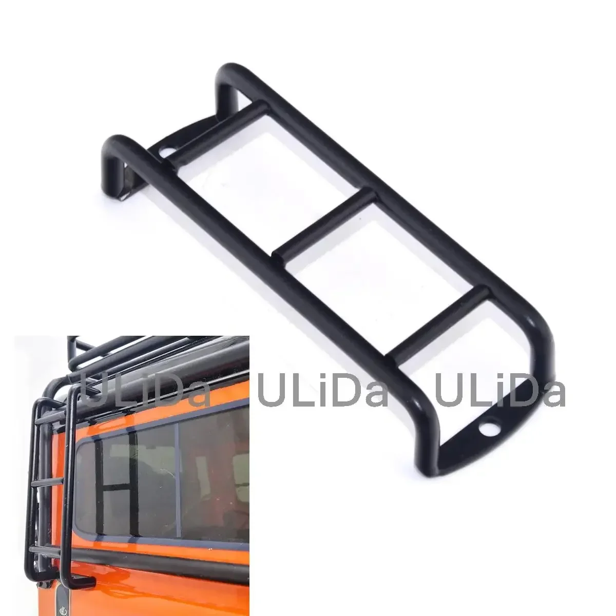 

Metal Mini Stairs Ladder Accessories for Traxxas TRX4 TRX-4 Defend SCX10 SCX10 II 90046 90047 1/10 RC Crawler Car Toys