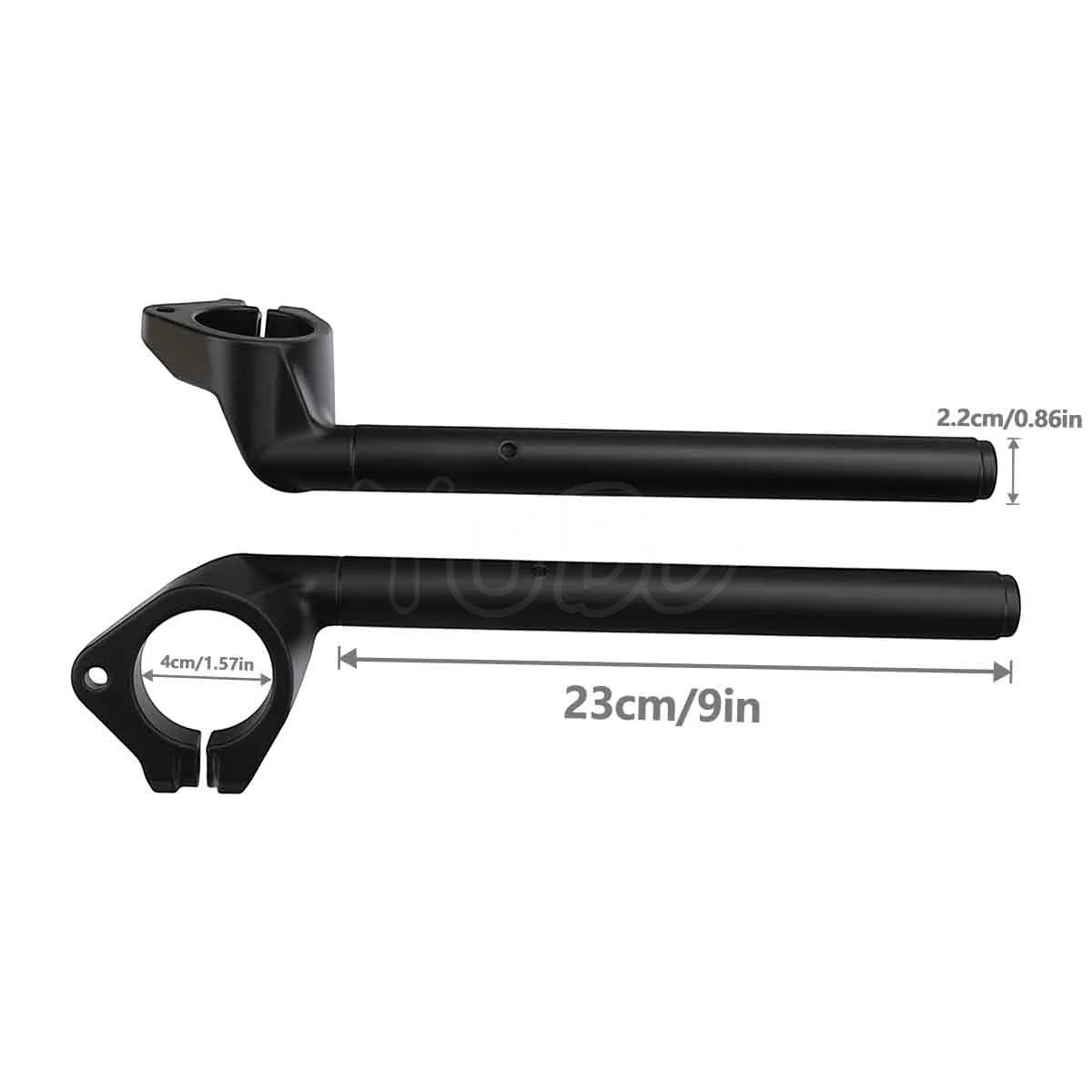 Motorcycles Clipon Handle Bars Clip On Fork Tube For Kawasaki Ninja400 2018-2024 Ninja500 2024-2025 Ninja 400 500 40mm Handlebar