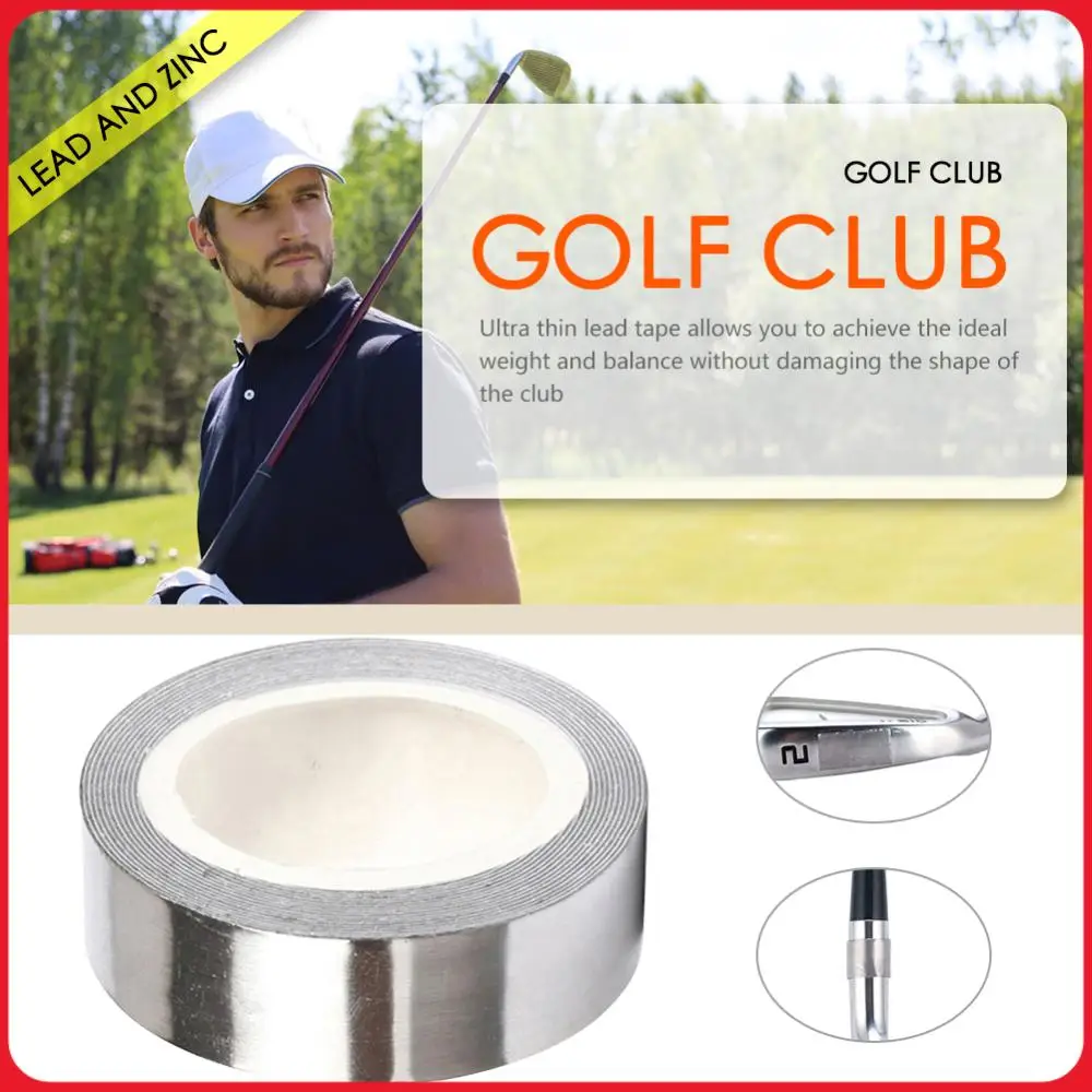 1 Roll Golf Adhesive  Tape  Weights Golf Club Tennis Racket Iron Putter Tennis Badminton Racket  Weight Tape