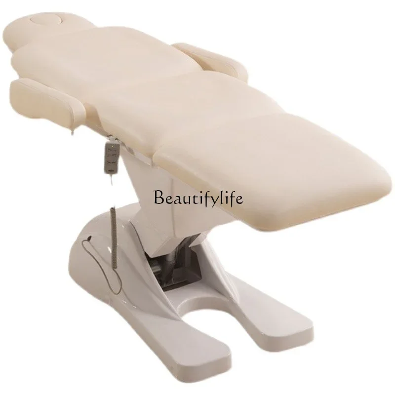 Electric beauty bed embroidery can be heated chair, ear-picking beauty salon special automatic physiotherapy chair