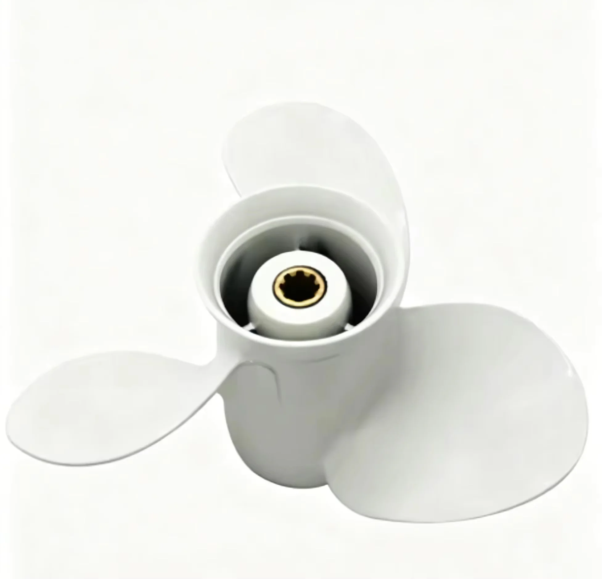 63V-45947-00-EL Outboard Propeller 9 1/4*8 For Yamaha 9.9 HP 15HP Aluminum Alloy Screw 3 Blades 8 Tooth Spline 683-45947-00-EL