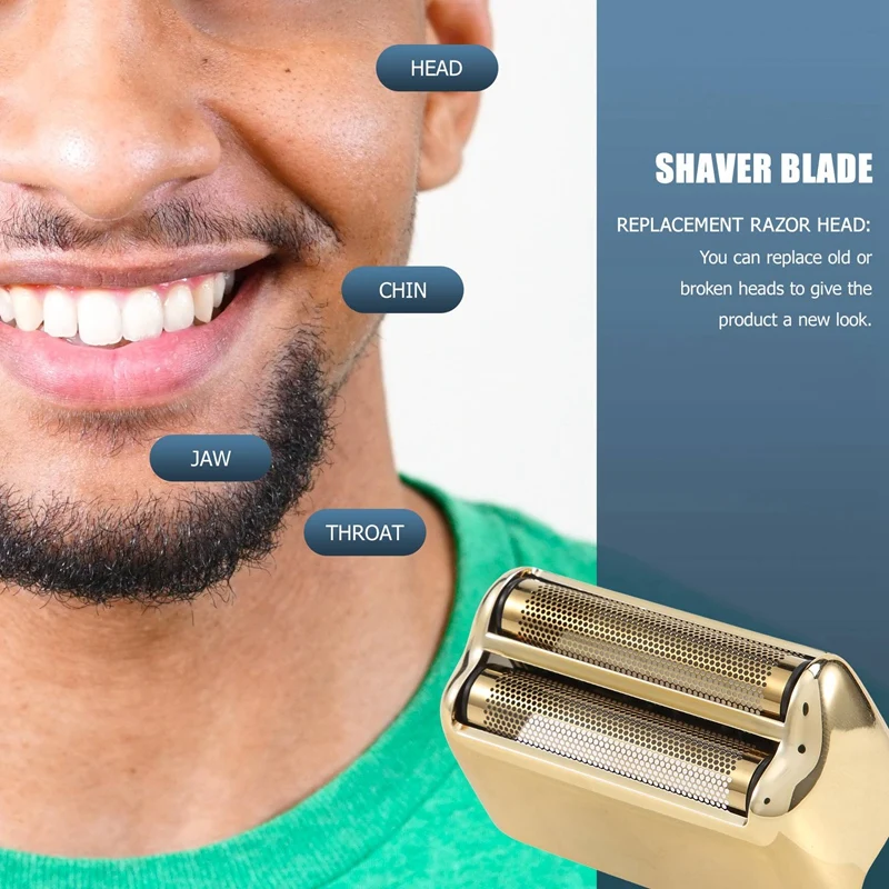 Hair Clipper Cutter Head for Brightener PRO Foil Cutter Blade Hair Clipper Accessories Gold-ABLM