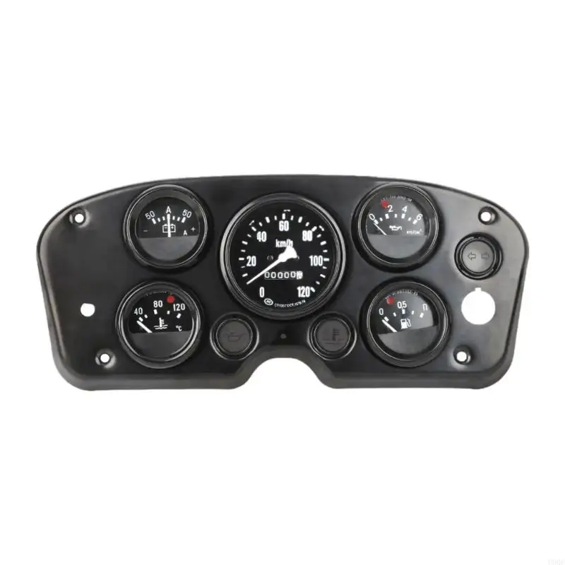 

2025 New Accurate Water Temperature Speed Gauge 5 in 1 Instrument Panel for Car