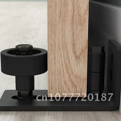 

Guide Barn Door Stable Sliding Adjustable Flat Bottom Floor Carbon Steel Stay Roller Hardware Low Noise Flush Button Home