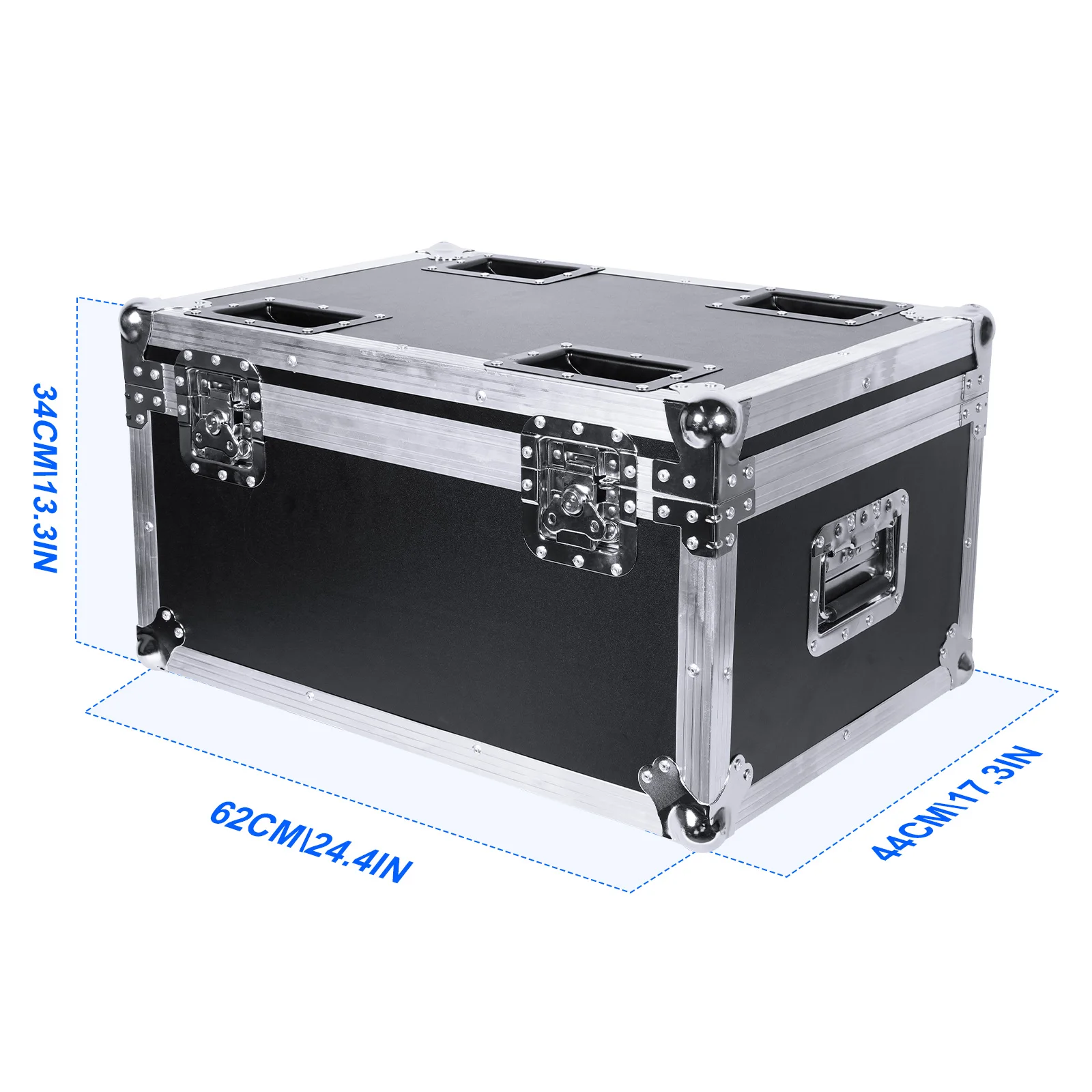Flight Case Gator Cases for （4）18LEDs Waterproof RGBW+UV Par Lights Stage Effect Lighting