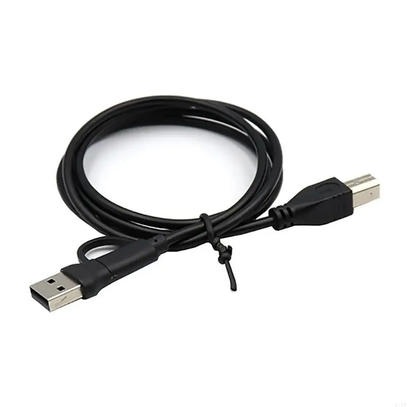 E1PF Tipo-C otg conector piano USB tipo C masculino para USB2.0 Adaptador masculino Tipo-B adaptador para 1M
