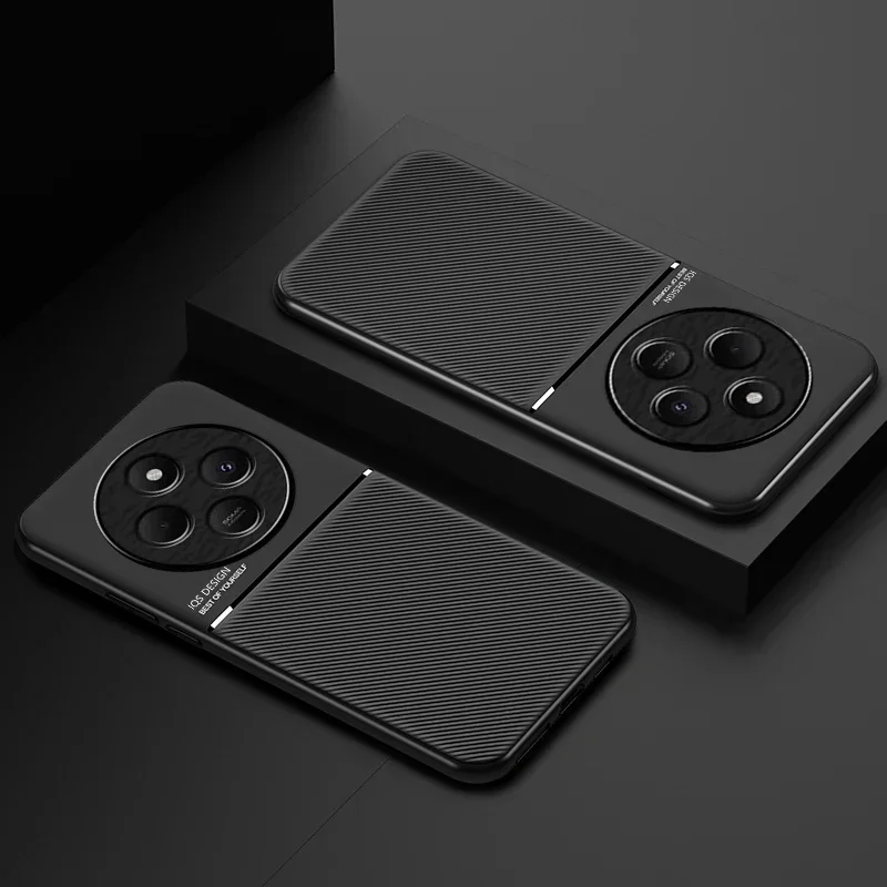 حافظة لهاتف Redmi 14C غطاء مغناطيسي إطار ناعم Funda لهاتف Xiaomi Redmi 14C Redmi14C 4G