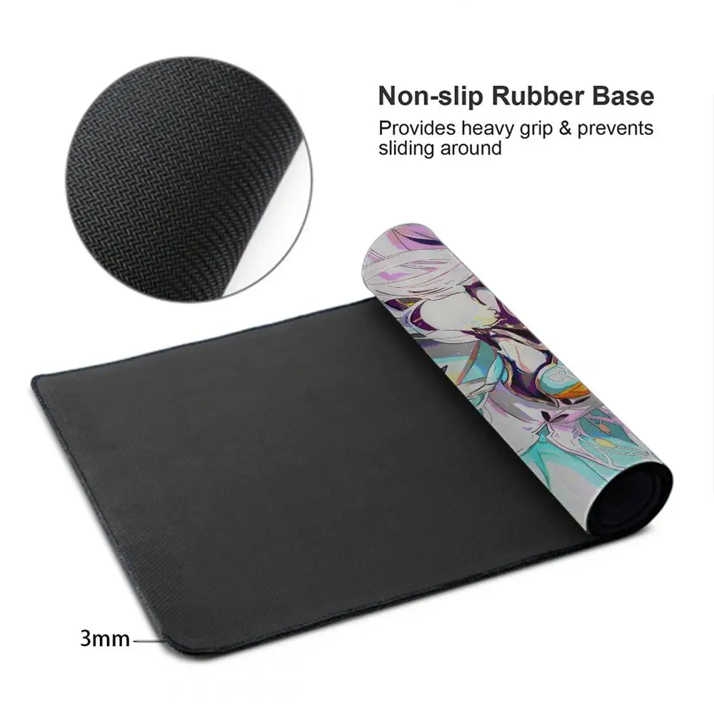 H-Honkai Star Rail Firefly Mouse Pad Large Computer Mousepad Office 1000x500mm XXL Pc Gamer Non-slip Rubber Keyboard Deskmat