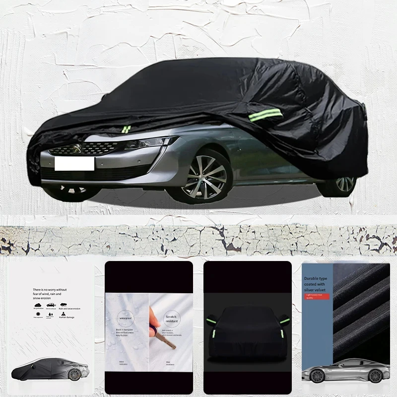 

For Peugeot 508 Car cover Exterior Car Cover Outdoor Protection Full Car Covers Waterproof