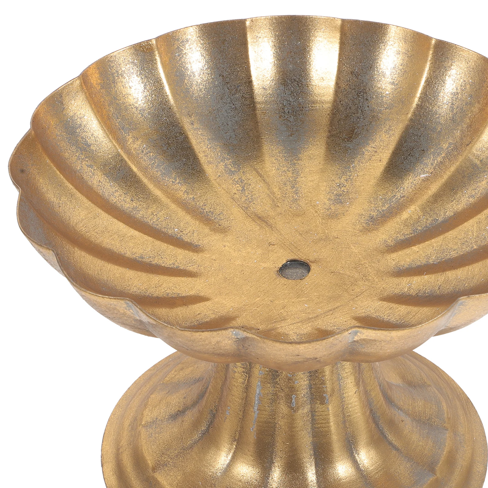 

Buddha Ornaments Trays for Food Serving Jewelry Vintage Fruit Iron Banquet Metal Retro