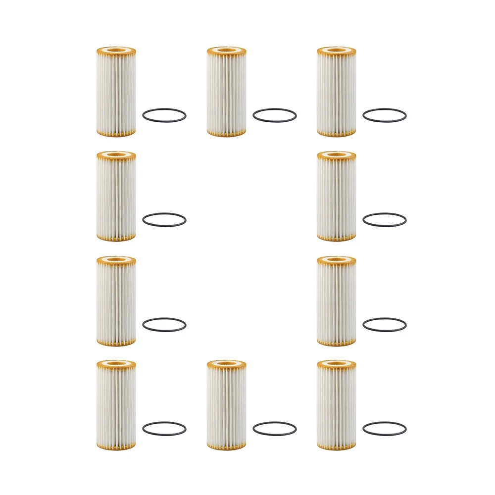 

10PCS 06L115562B Oil Filter For Skoda Octavia A7 2013-2018 2019 A8 2020 2021 2022 Superb B8 Kodiaq 06L115466C 1.8TSI 2.0TSI
