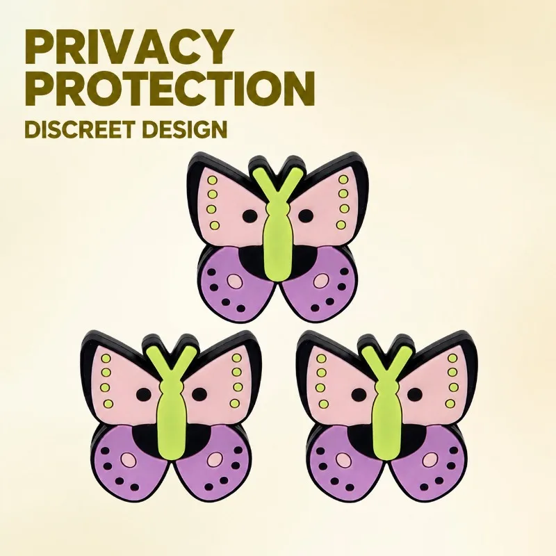 PVC Self‑Adhesive Webcam Blocker Film Ultra‑Thin Lens Privacy Shield Anti‑Peeping Camera Occlusion Sticker for Notebook Computer