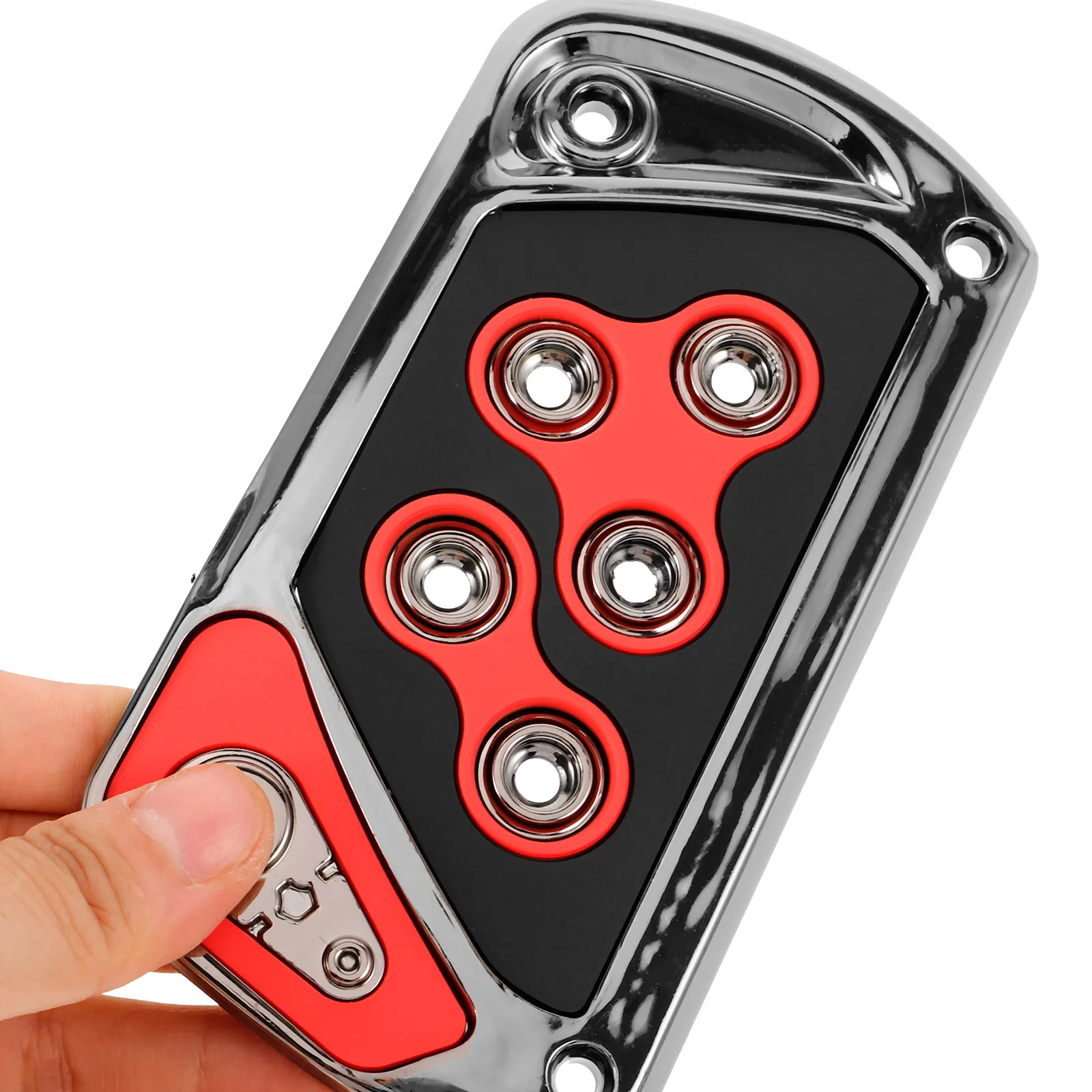 

Car Brake Pedal Pads Black Plastic Foot Lever Mat Replacement Accelerator Pad Manual Automatic Transmission Vehicle Pedals Foot