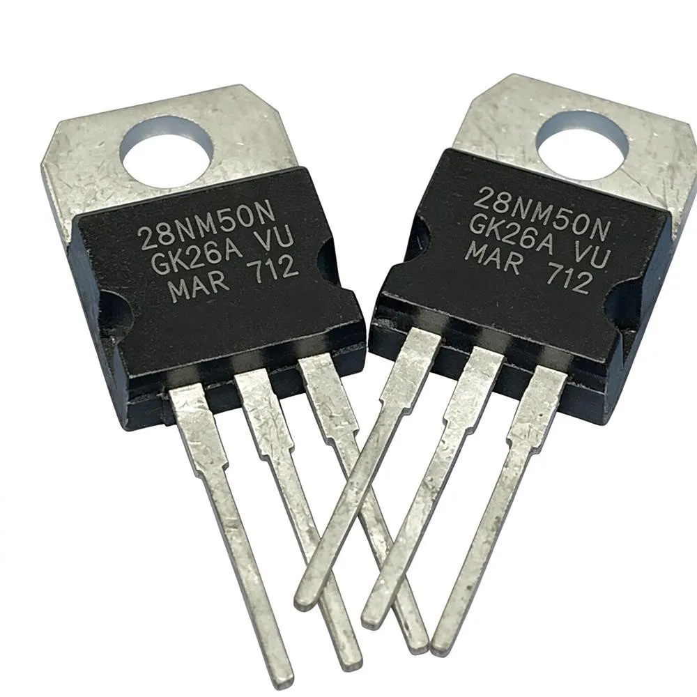 5PCS P28NM50N STP28NM50N 550V 21A FIR50N06P R5007ANX 500V 7A IRFI9Z34G -60V -12A STF12N50DM2 12N50DM2 STP80NE06-10 P80NE06-10