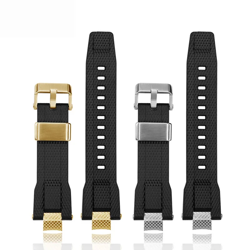カシオ G-Shock MTG-B3000 & MTG-B3000B 用クイックリリース樹脂/シリコン交換バンド – 防水ラバーストラップ