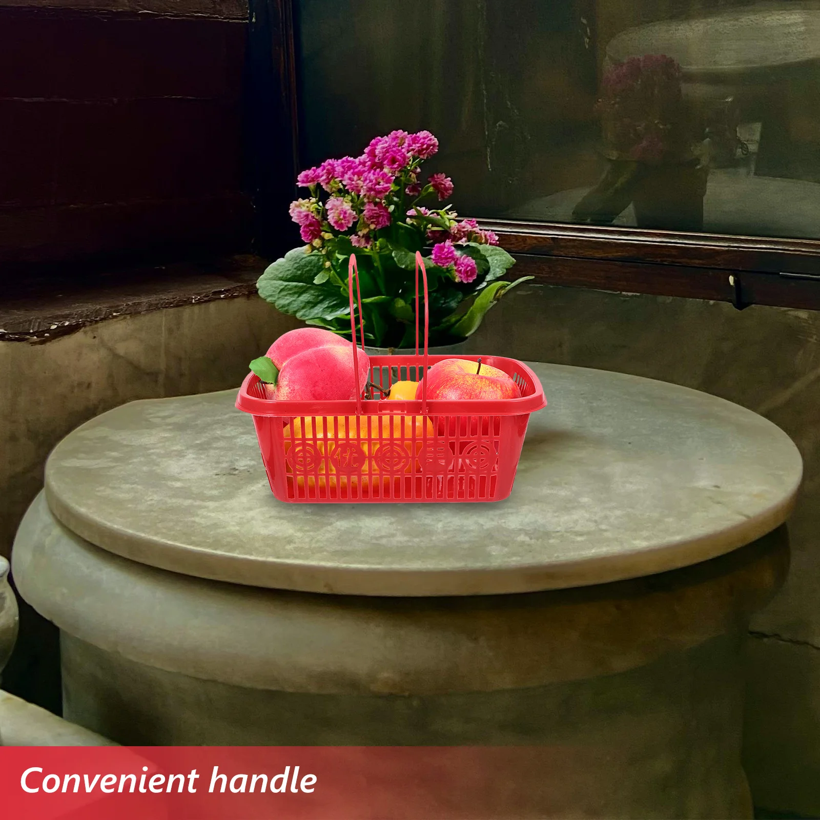 

10pcs Fruit Picking Basket 1Kg Red Vented Produce Container For Strawberry Blueberry Harvest Garden Storage Berry Baskets Farm