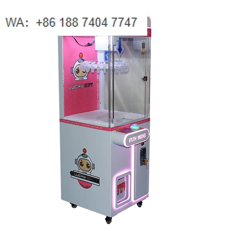 Coin Operated Games Indoor Playground Equipment Interactive Game Clip Gift Arcade Machine Clamp Gift Machine