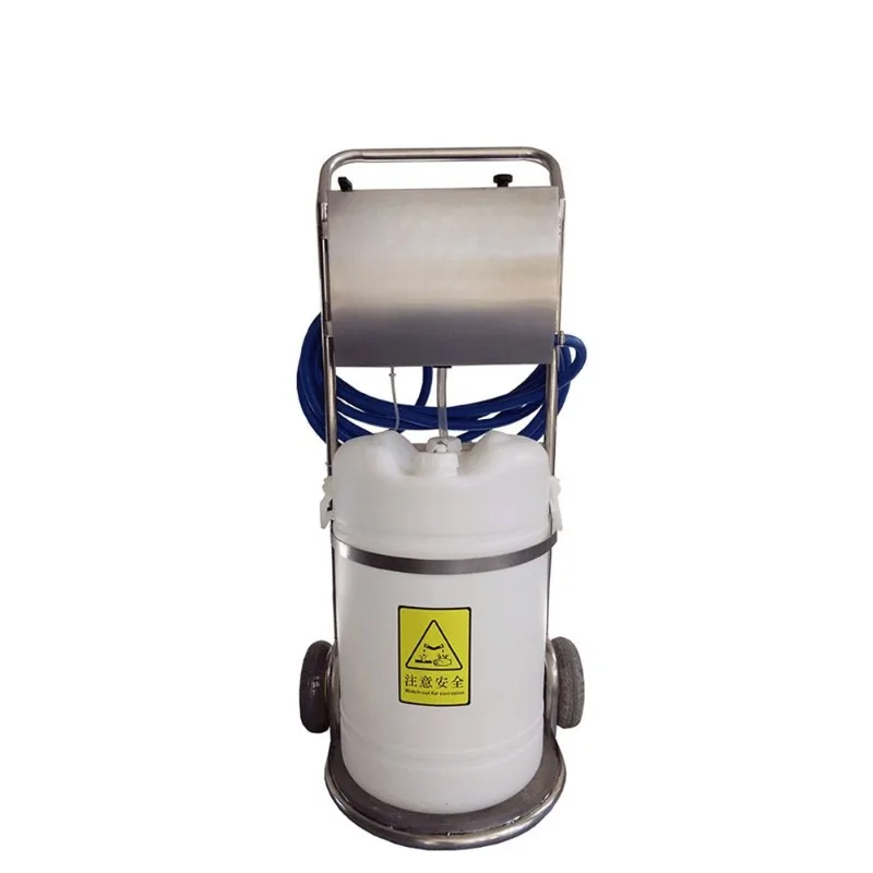 Mobile foam machines, meat processing equipment