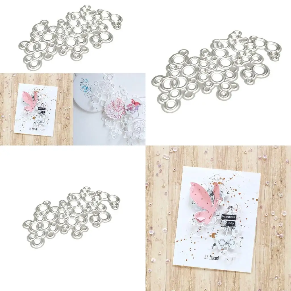 

Circle Geometric Metal Cutting Dies Stencil DIY Scrapbooking Album Stamp Paper C high quality