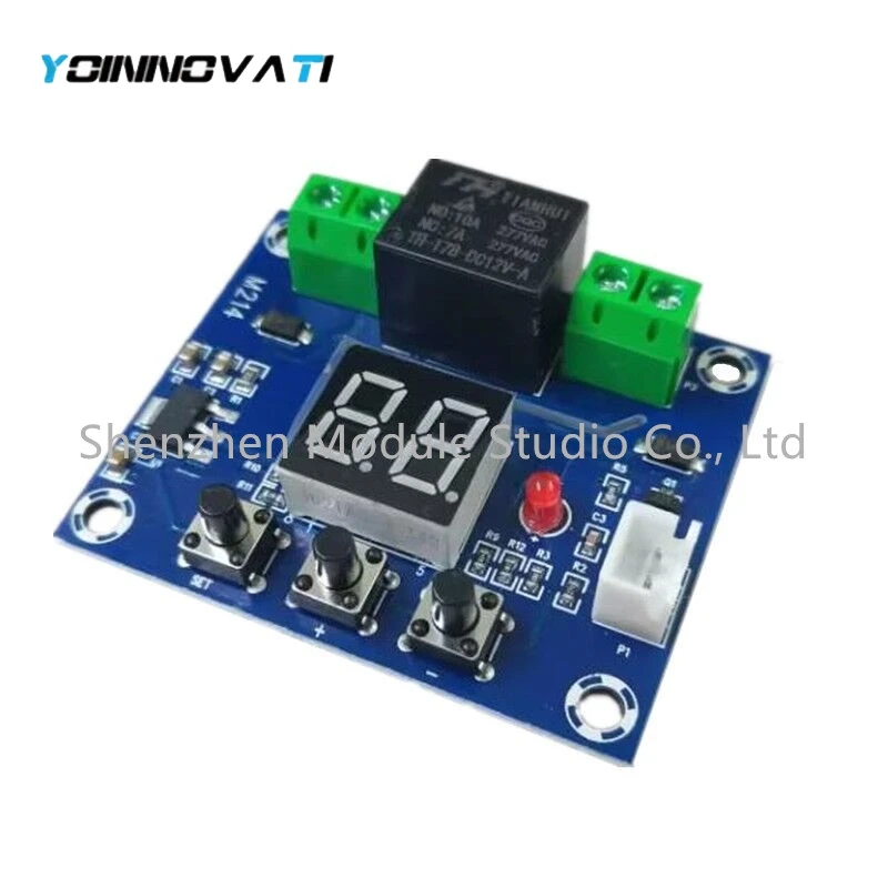 1pcs XH-M214 12V Soil Humidity Sensor Controller Irrigation System Automatic Watering Module Digital Display Humidity Controller