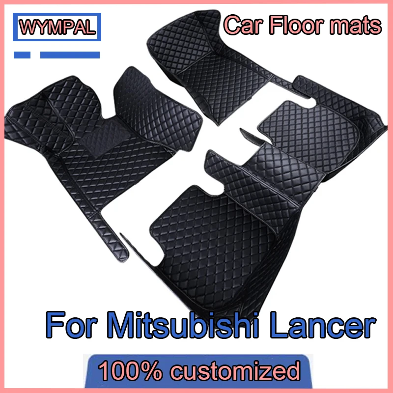 Car Floor Mat For Mitsubishi Lancer II Cedia Virage 2009~ 2014 Accesorios Para Auto Non-slip Floor Mats Car Accessories Interior