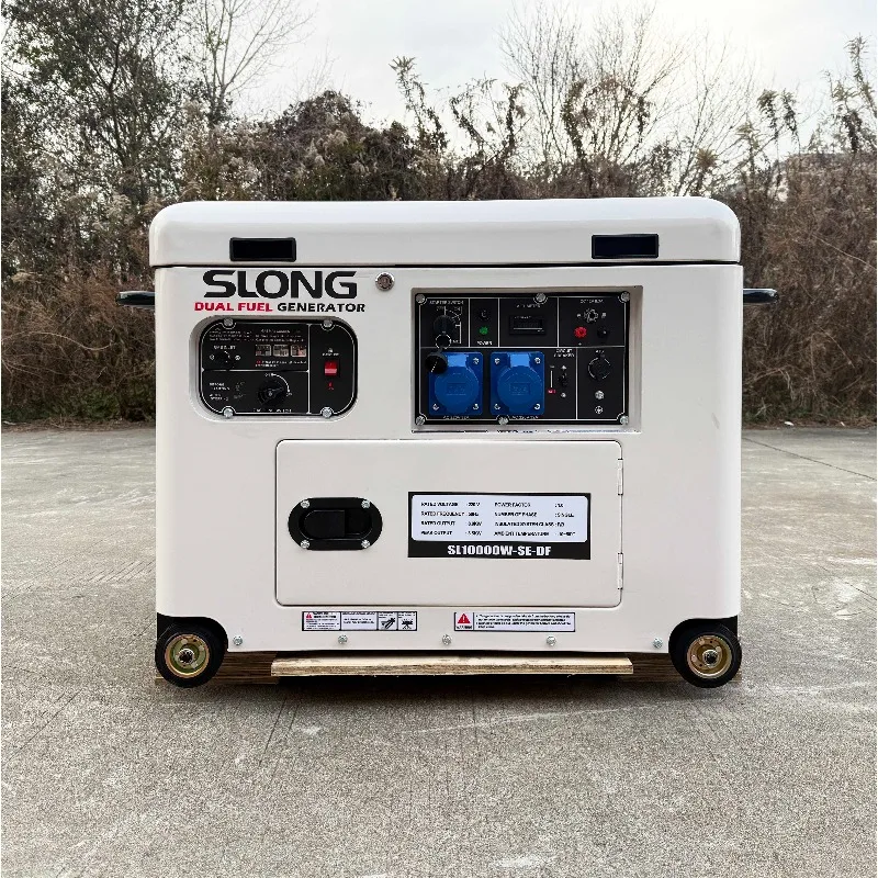 

Air-cooled four-stroke dual-fuel silent liquefied petroleum gas liquefied propane generator 8kw household